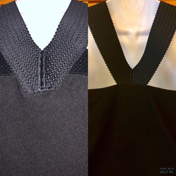 NWT Armani Exchange Black Top Sz M - Picture 2 of 5